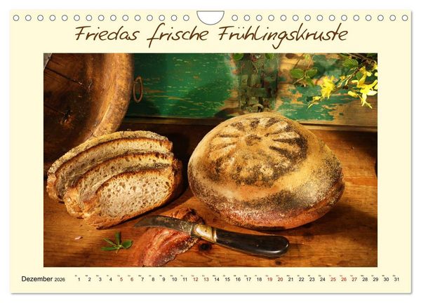 Produktbild: Mein liebstes Brot (Wandkalender 2026 DIN A4 quer), CALVENDO Monatskalender