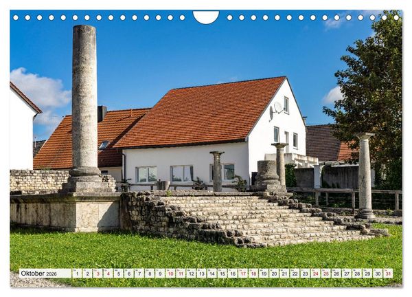 Produktbild: Landkreis Dillingen Donau (Wandkalender 2026 DIN A4 quer), CALVENDO Monatskalender