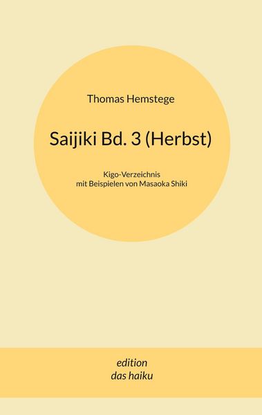 Produktbild: Saijiki Bd. 3 (Herbst)