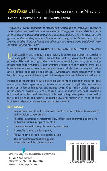 Produktbild: Fast Facts in Health Informatics for Nurses