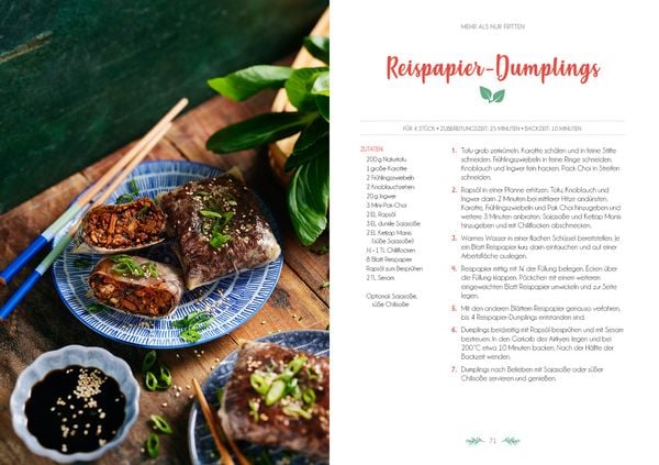 Produktbild: Das Airfryer-Kochbuch: Vegetarisch
