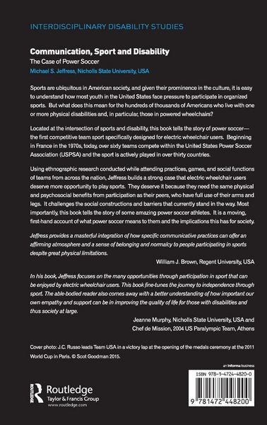 Produktbild: Communication, Sport and Disability
