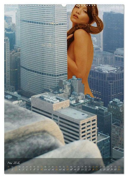 Produktbild: Big Apple Akt (hochwertiger Premium Wandkalender 2026 DIN A2 hoch), Kunstdruck in Hochglanz