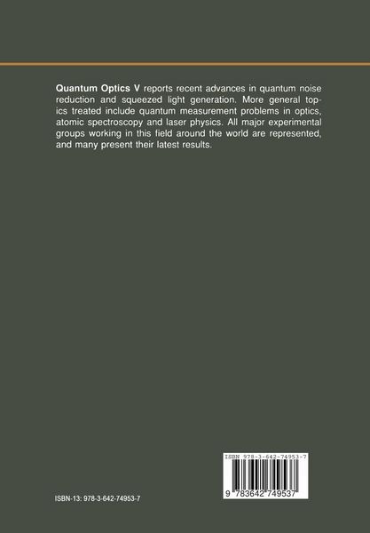 Produktbild: Quantum Optics V
