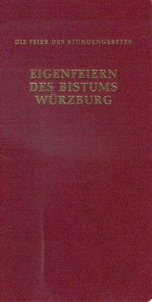 Produktbild: Eigenfeiern des Bistums W&uuml;rzburg