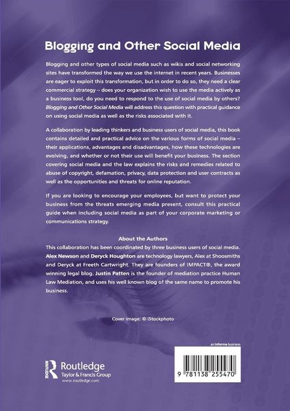 Produktbild: Blogging and Other Social Media