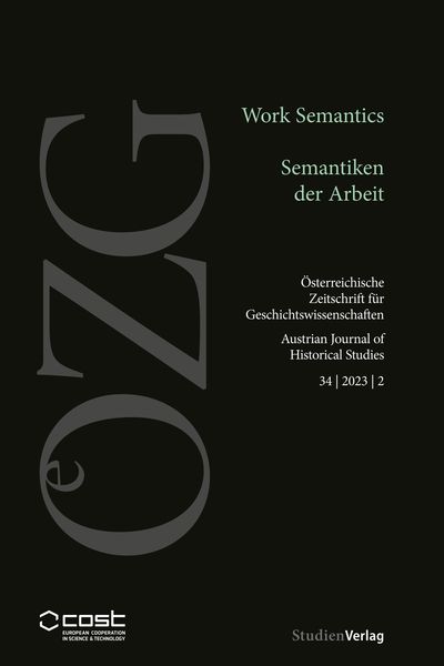 Produktbild: &Ouml;sterreichische Zeitschrift f&uuml;r Geschichtswissenschaften 34/2/2023