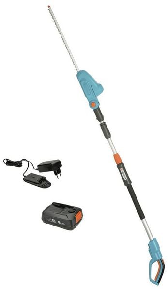 Produktbild: GARDENA GARDENA Akku-Teleskop-Heckenschere THS 42/18V P4A Ready-To-Use Set Akku Teleskop-Heckenschere inkl. Akku, inkl. Ladeger&auml;t 18 V Li-Ion