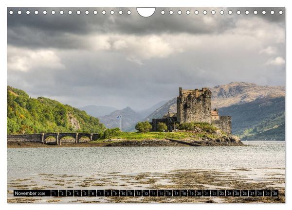 Produktbild: Scotland's unique landscapes (Wall Calendar 2026 DIN A4 landscape), CALVENDO 12 Month Wall Calendar
