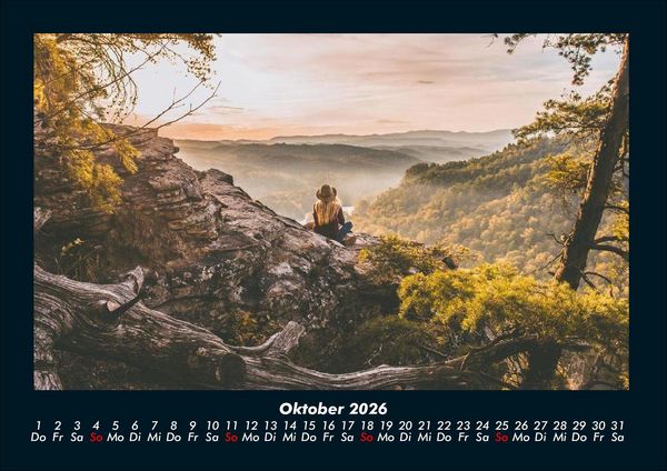 Produktbild: Bergige Welten 2026 Fotokalender DIN A4