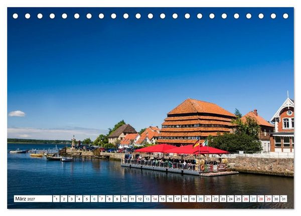 Produktbild: Die Ostseek&uuml;ste von Neustadt bis Travem&uuml;nde (Tischkalender 2027 DIN A5 quer), CALVENDO Monatskalender
