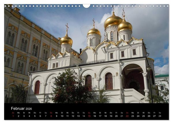Produktbild: Moskau - Moscow (Wandkalender 2026 DIN A3 quer), CALVENDO Monatskalender