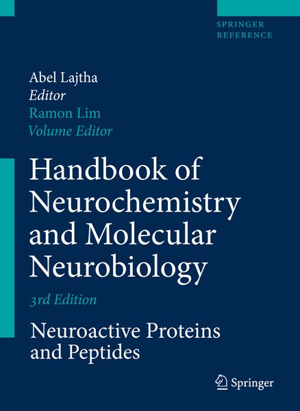 Produktbild: Handbook of Neurochemistry and Molecular Neurobiology