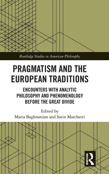 Produktbild: Pragmatism and the European Traditions