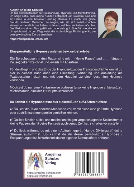 Produktbild: Hypnosetexte zum Vorlesen und selber Zusammenstellen
