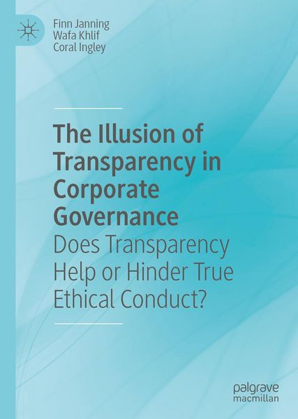 Produktbild: The Illusion of Transparency in Corporate Governance