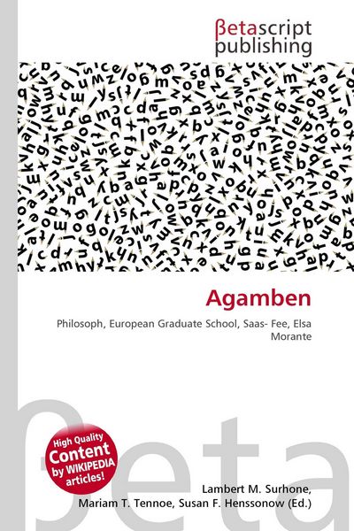 Produktbild: Agamben