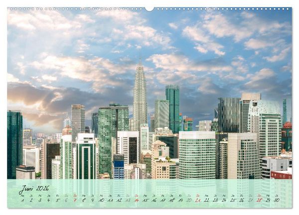 Produktbild: Faszination Malaysia Zauberhaftes S&uuml;dostasien (Wandkalender 2026 DIN A2 quer), CALVENDO Monatskalender