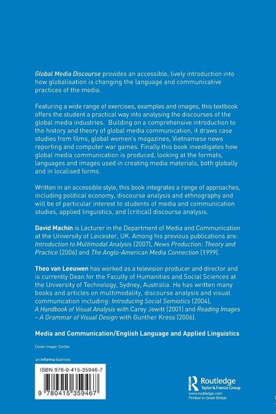 Produktbild: Global Media Discourse