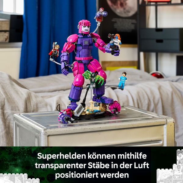 Produktbild: LEGO | Marvel Legend&auml;rer Showdown: Avengers: Doomsday Modellbausatz 76348