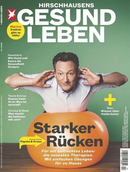 Produktbild: Hirschhausens Stern Gesund Leben 04/2020 - Starker R&uuml;cken