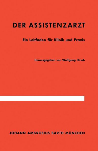 Produktbild: Der Assistenzarzt