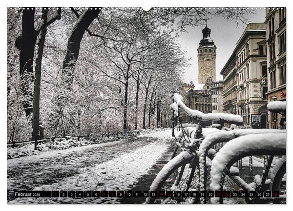 Produktbild: Leipzig Kalender Perspektiven (hochwertiger Premium Wandkalender 2026 DIN A2 quer), Kunstdruck in Hochglanz