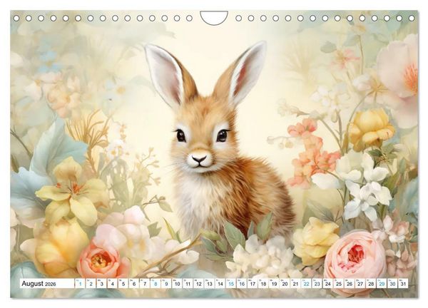 Produktbild: Tierisch s&uuml;&szlig;! (Wandkalender 2026 DIN A4 quer), CALVENDO Monatskalender