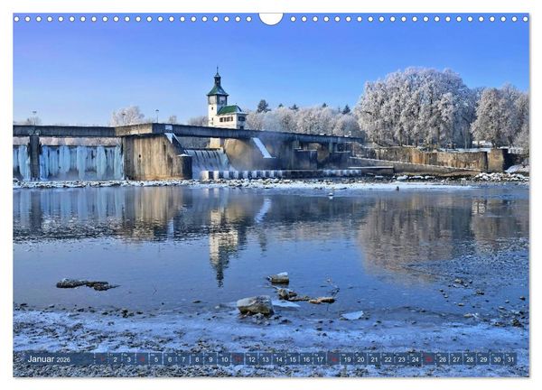 Produktbild: Augsburg - Stadt des Wassers zwischen Lech und Wertach (Wandkalender 2026 DIN A3 quer), CALVENDO Monatskalender