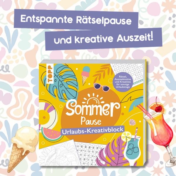 Produktbild: Sommer-Pause! Urlaubs-Kreativblock
