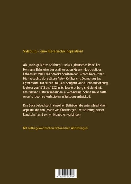 Produktbild: Hermann Bahr und Salzburg