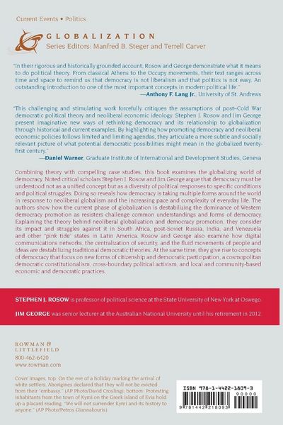 Produktbild: Globalization and Democracy