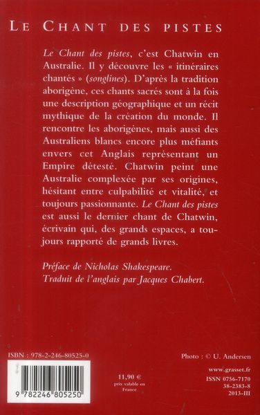 Produktbild: Le chant des pistes