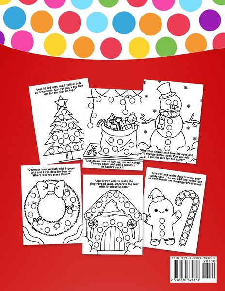 Produktbild: Christmas Countdown Dot Marker Book