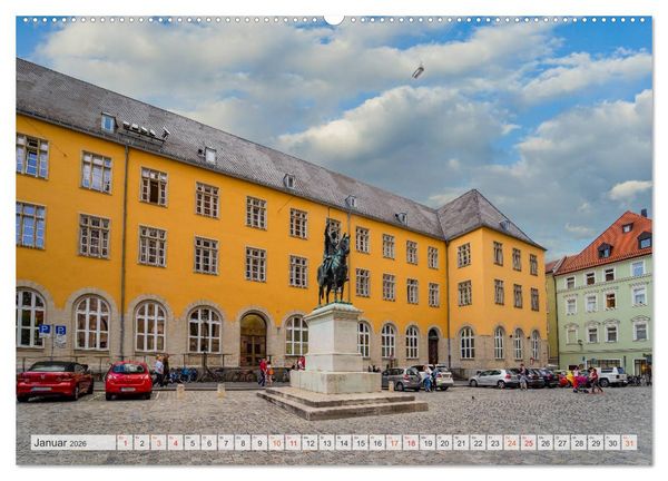 Produktbild: Regensburg Stadtansichten (hochwertiger Premium Wandkalender 2026 DIN A2 quer), Kunstdruck in Hochglanz