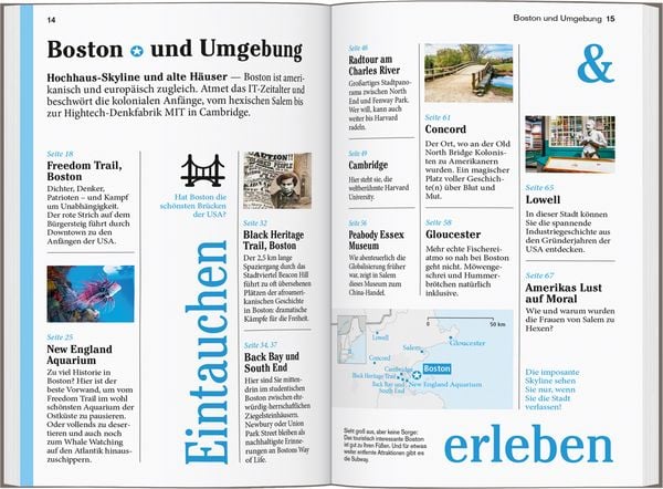 DUMONT Reise-Taschenbuch Reiseführer Boston & Neuengland