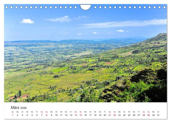 Produktbild: Kenia - Ein Land wie Afrika (Wandkalender 2026 DIN A4 quer), CALVENDO Monatskalender
