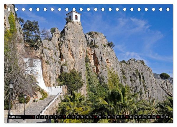 Produktbild: Costa Blanca - Spaniens wei&szlig;e K&uuml;ste (Tischkalender 2026 DIN A5 quer), CALVENDO Monatskalender