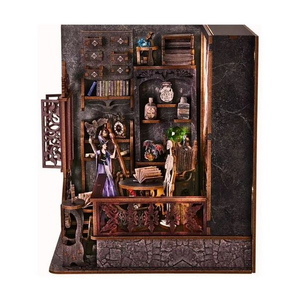 Produktbild: FiguredArt CH03 - DIY Book Nook, Haus der Zauber, Puzzle 112 Teile, Miniatur-Diorama