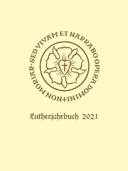 Produktbild: Lutherjahrbuch 88. Jahrgang 2021