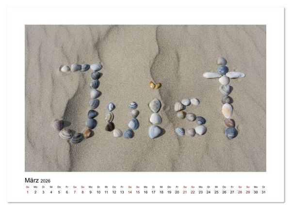 Produktbild: Juist Strandmomente (Wandkalender 2026 DIN A3 quer), CALVENDO Monatskalender