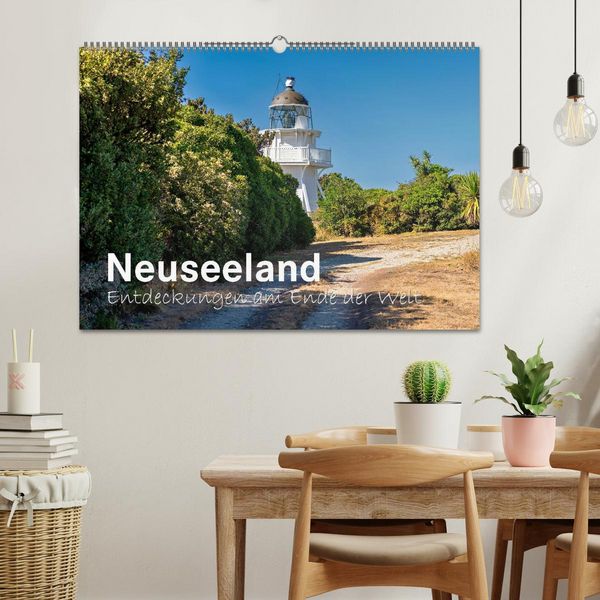 Produktbild: Neuseeland - Entdeckungen am Ende der Welt (Wandkalender 2026 DIN A2 quer), CALVENDO Monatskalender