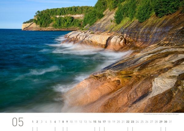 Produktbild: USA Exklusivkalender 2027