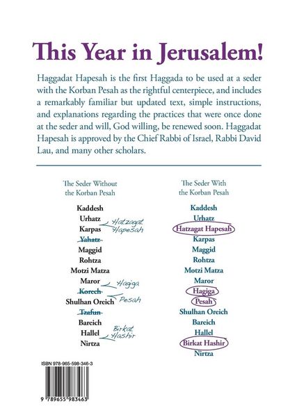 Produktbild: Haggadat Hapesah