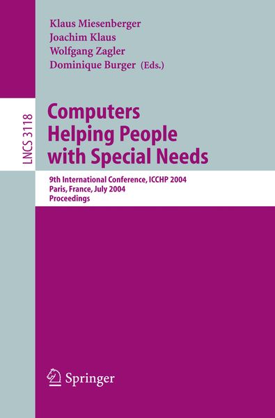 Produktbild: Computers Helping People with Special Needs