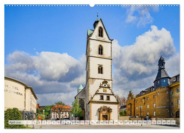Produktbild: Paderborn Impressionen (Wandkalender 2026 DIN A2 quer), CALVENDO Monatskalender