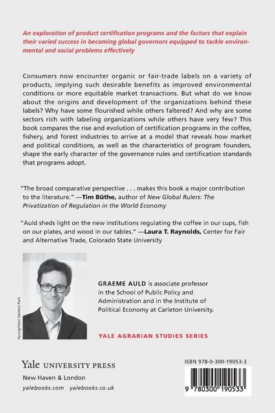 Produktbild: Constructing Private Governance