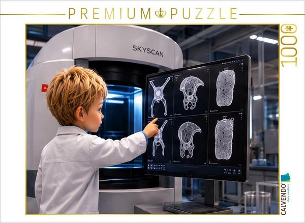 CALVENDO Puzzle Die Welt im Mikro CT | 1000 Teile Lege-Größe 64 × 48 cm Foto-Puzzle für glückliche Stunden