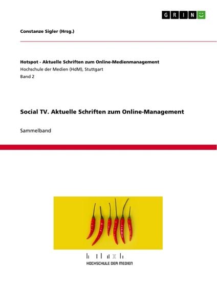 Produktbild: Social TV. Aktuelle Schriften zum Online-Management