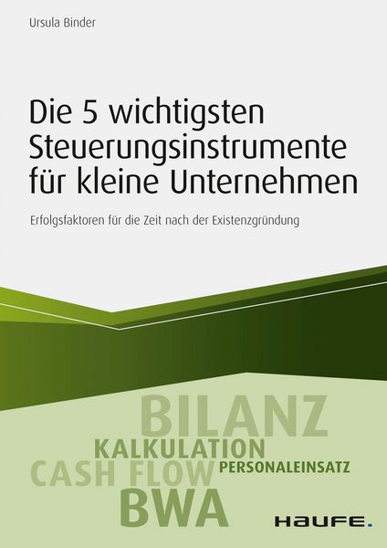 Produktbild: Die 5 wichtigsten Steuerungsinstrumente f&uuml;r kleine Unternehmen